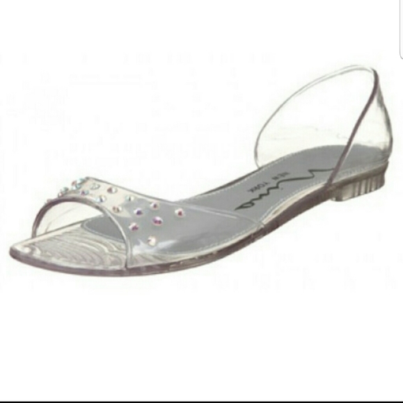 Nina Duffy Jelly Ballet Flats . very narrow they are NOT for a flat or wide feet - Picture 1 of 7